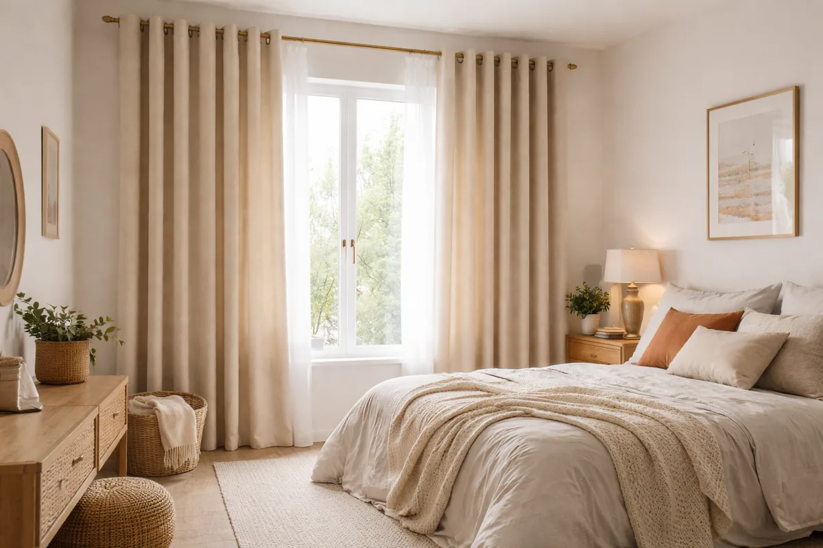 Quel budget prévoir pour des rideaux thermiques dans une chambre