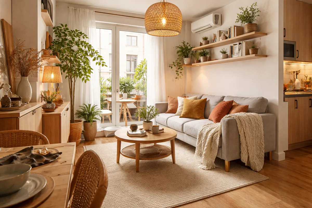 Comment optimiser l'espace dans un petit appartement tout en le rendant chaleureux